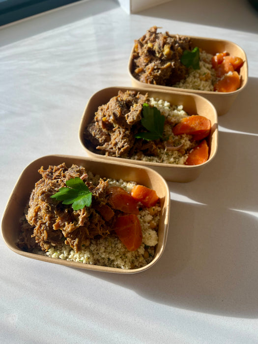 ~ Frozen ~ Moroccan Orange & Apricot Braised Lamb