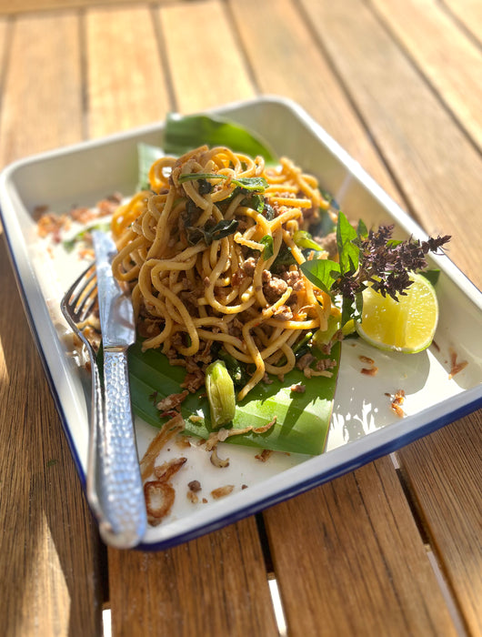 Thai Chilli Basil Beef Noodles