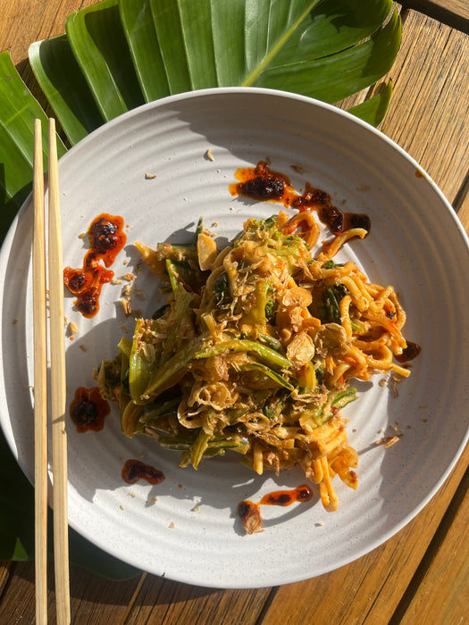Peanut Butter Veggie Noodles